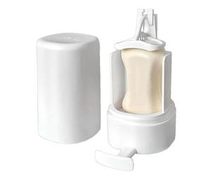 Moulin à savon solide - Déchiqueteuse de détergent à pression manuelle, broyeur vertical pour barre de lavage, récipient de mousse réutilisable, appareil désinfectant compact | Application de douche