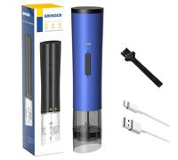 Moulin à sel électrique, broyeur rechargeable - Moulin de charge USB,Utilisation d'une seule main, broyeur électrique Convient pour, sel, cumin