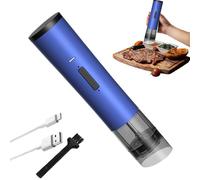 Moulin à sel électrique - Moulin à poivre rechargeable | Moulin à sel compact rechargeable | Moulin à sel et poivre électrique, batterie intégrée de 1200 mAh adaptée au poivre, co