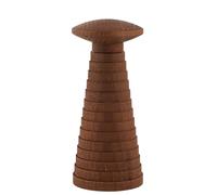 Alessi Moulin à sel, poivre et épices YUCATAN en bois marron H 17,5 cm