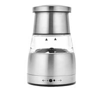 Moulin à sel et à Poivre en Acier Inoxydable, Moulin à sel et à Poivre réglable, Moulin à sel de mer Grossier et Fin, moulins à épices, salière, 1 pièce-4,52 Pouces