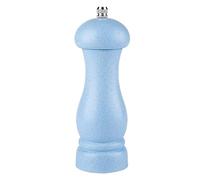 Moulin à sel et à Poivre Moulin à Poivre Manuel Moulin Rechargeable Bouteille d'arôme Burette Moulin à Poivre Rotatif Outils de Cuisine moulins à épices,Bleu-2 pièces