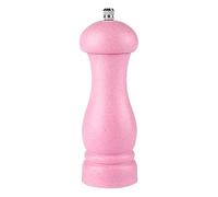 Moulin à sel et à Poivre Moulin à Poivre Manuel Moulin Rechargeable Bouteille d'arôme Burette Moulin à Poivre Rotatif Outils de Cuisine moulins à épices,Rose-1pcs