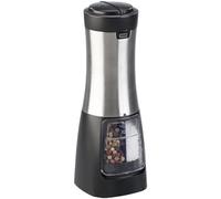 Rosenstein & Söhne Moulin à sel et à poivre rechargeable avec deux compartiments - acier inoxydable