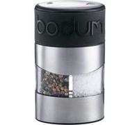 Moulin à sel et poivre combiné manuel noir - Bodum - Argent - Inox
