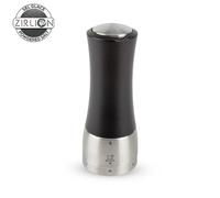 Moulin à Sel Manuel 16 cm en Bois Chocolat/Inox MADRAS Mécanisme Zirlion