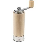 Peugeot Isen Moulin à sel à manivelle, Réglage mouture U'Select, Couleur : Naturel, Taille : 18 cm, Matière : Bois/Inox, 37314