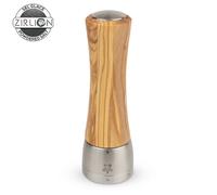 Moulin à Sel Manuel 21 cm en Bois Olivier/Inox MADRAS Mécanisme Zirlion