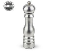 Moulin à Sel Manuel 22 cm en Inox Inox PARIS CHEF Mécanisme Zirlion