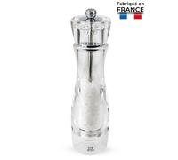 Moulin à Sel Manuel 23 cm en Acrylique Transparent Vittel