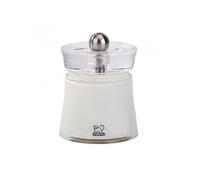 - Moulin à sel manuel en acryl couleur blanc 8 cm