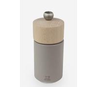 Moulin à sel manuel en bois, gris galet, 12 cm