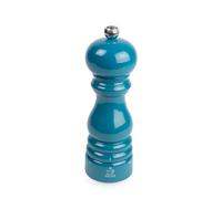 Moulin à sel manuel en bois, u'Select, laqué bleu pacifique, 18 cm - 7in