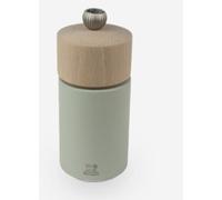 Moulin à sel manuel en bois, vert sauge, 12 cm