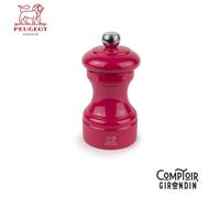 Moulin à sel - PEUGEOT - 40796 - 10 cm - Rose Bonbon - Design Contemporain