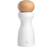 Moulin à sel Sphère hauteur 15 cm blanc - T&g Woodware - Blanc - Bois Blanc G