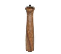 Moulin à sels et épices en bois Moulin à bois facile à utiliser Assaisonnement personnalisable avec broyeur réglable puissant Broyeur à grossièreté réglable