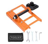 Moulin à tronçonneuse portable, durable, bien fait, résistant à l'usure, longue durée de vie, scie à chaîne pour menuiserie de jardin, petite opération, fonte d'acier, fer Orange