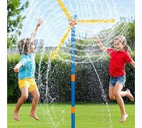 Moulin à vent à eau 2026 amélioré pour enfants, jardin, jardin, jouet d'arrosage à 360°, cadeau d'été pour garçons, filles, animaux domestiques et arrosage de jardin