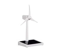 Moulin à Vent à énergie Solaire | Éducation | 10cm | Modèle de Moulin à Vent du Bureau éducatif | Modèle de moulins solaires | Utilisations Larges | pour Garden Home Desktop