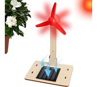 Moulin à vent à énergie solaire - Jouet de moulin à vent solaire bricolage | Outil d'enseignement des sciences facile à assembler comme décoration de maison et de bureau