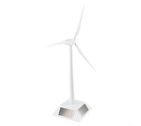 Moulin à vent à énergie solaire, modèle décoratif pour bureau et utilisation éducative, enseignant aux enfants les bases de l'énergie éolienne et solaire