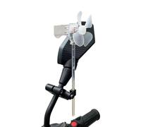 Moulin À Vent À LED - Roue À Épingles À Énergie Éolienne Pour Moto, Moulin À Vent Transparent Rotatif À 360° En Acrylique Étanche Avec Lumières LED | Moulinet Décoratif Pour Cour, Cour, Vélo, Vélo, Ou