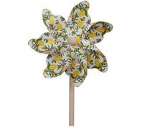 moulin à vent citron feuille 17cm 40cm jaune - générique 377665 Jaune G