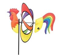 Girouette animalière à planter -HQ- Coq MULTI-COLOUR G