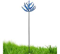 Moulin À Vent Extérieur en Métal, Moulin À Vent Magique, Moulin A Vent Jardin Exterieur, Sculpture en Métal Tournante du Moulin À Vent, Moderne Et Décoratif pour Pelouse, Jardin, Extérieur