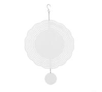 Moulin à vent pour décoration de jardin vierge pour une utilisation en | Prêt pour la teinture par sublimation, finition brillante, impression double face, personnalisation à faire soi-même