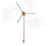 Moulin à vent pour enfants, jouet d'extérieur à 36 buses, outil d'irrigation pour les journées chaudes, plaisir des enfants pour jardin, pelouse, terrasse, arrière-cour