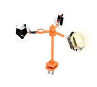 Moulin à vent réfléchissant - Moulin à vent extérieur avec rotation solaire | Décoration brillante pour porche, balcon, verger, vignoble, ferme, protection contre les pigeons, corbeaux, mouettes