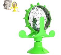 Moulin À Vent Rotatif pour Aliments, Distributeur Croquettes Chat Automatique,Distributeur De Collations pour Chats Interactif Et Amusant, pour Chiens Et Chats De Petite Et Moyenne Taille