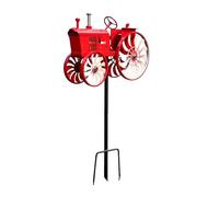 Moulin À Vent Tracteur pour Jardin - Rustique Résistant Aux Intempéries - Tourniquets à Vent d'extérieur | Idéal pour Cour, Pelouse, Fête, Balcon, Ferme, Campagne, Maisons, Paysage Et Extérieur