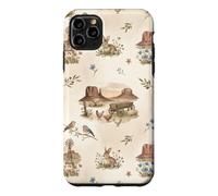 Moulin à Vent Western Prairie Monument Valley Lapins Moutons Coque pour iPhone 11 Pro Max