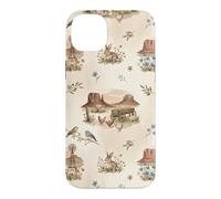 Moulin à Vent Western Prairie Monument Valley Lapins Moutons Coque pour iPhone 14 Plus