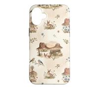 Moulin à Vent Western Prairie Monument Valley Lapins Moutons Coque pour iPhone 16 Plus