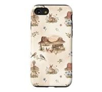 Moulin à Vent Western Prairie Monument Valley Lapins Moutons Coque pour iPhone SE (2020) / 7/8