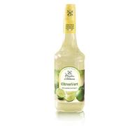 MOULIN DE VALDONNE Sirop de Citron Vert 70 outeille en Verre, 100% Arômes Naturels, Recette Simplifiée sans E445 - Lot de 3