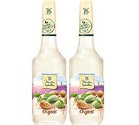 Moulin de Valdonne Sirop d'Orgeat pour boisson rafraîchissante, cocktail avec ou sans alcool, 2 bouteilles 70 cl