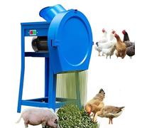 Moulin électrique d'alimentation des animaux, 2500 W en acier inoxydable, épaisseur réglable, pour ferme et maison