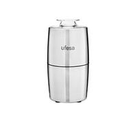 Ufesa MC0470 Moulin à Café, 200W, 70gr de Capacité, Lames et Récipient en Acier Inoxydable, Couvercle Transparent