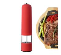 Moulin Électrique Sel Poivre - Broyeur Épices Céramique, Portable Batterie | Distributeur Automatique DAssaisonnement Compact Pour Table Cuisine Moderne Mix Sel Herbes Poivre Noir Blanc Avec Lumière L