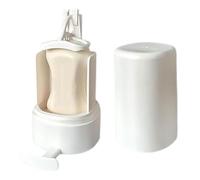 Moulin et râpe à savon réglable - Distributeur d'économie à accrocher au mur avec 3 réglages de broyage | Dispositif imperméable pour lavage des mains pour savon en poudre, Evi