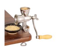 Moulin manuel en acier inoxydable 304 for grains entiers, broyeur de poivre et poudre pour le maïs, les herbes aromatiques, le blé(M)
