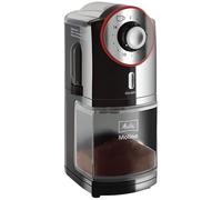 Melitta Moulin à café Molino 1019-01 Électrique 100 W Disque de meulage plat Noir/Rouge
