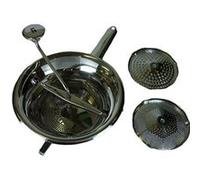 Moulin ménager inox 24 cm, 3 grilles Argent G