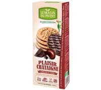 Moulin Pivert Plaisir Châtaignes au Chocolat Noir 130 g