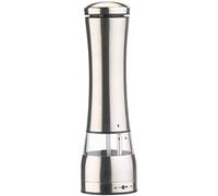 Rosenstein & Söhne – Moulin poivre/sel électrique inox, broyeur céramique 21,5 cm